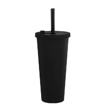 896A Portable Wear-resistant Sturdy Plastic Straw Mug 700ml