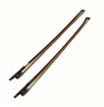 Pure Horsehair Violin Bow for Adults and Children, Beginner to Exam Level, Brazilian Rosewood Octagonal Stick