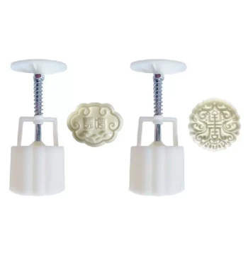 896A Chinese Ruyi Shape Mooncake Mold DIY Baking Tool