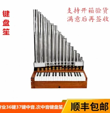 Premium Pai Sheng (Row Organ) with Keyboard - 36/37 Notes, Alto/Tenor Range, 36/37 Reeds, Bao Sheng, Bass Row Organ