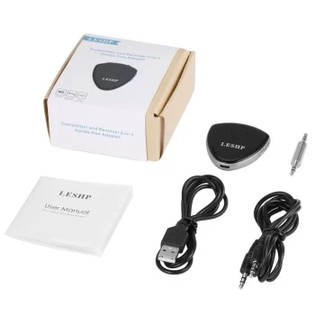 Leshp Heart Shaped Transmitter & Receiver 2 In 1 Wireles