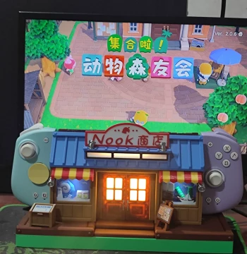 Animal Crossing NS Dock Case - NOOK Store Switch OLED Stand, Creative Merchandise