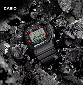 Casio Official Store Men's Student G-Shock GW-M5610 Outdoor Solar Watch