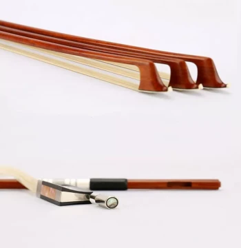 Special Import Brazilian Rosewood Professional High-End Performance Violin & Cello Bow for Kids and Adults, 4/4 Size