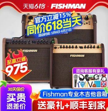 Fishman Loudbox Mini Acoustic Guitar Amplifier Bluetooth Rechargeable Portable Original Sound Singer-Songwriter Speaker