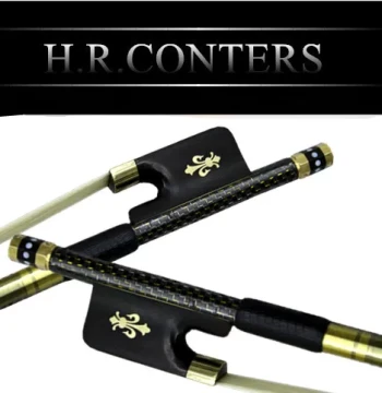 H.R.CONTERS Performance & Exam Grade Premium Cello Bow - Carbon Fiber