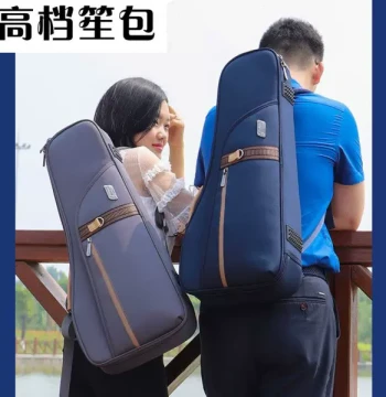 Jinchuan Thickened Soft Sheng Case with Cotton Padding – Lightweight, Carry or Dual-Shoulder Strap Instrument Bag