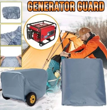 Quality Anti Wear Waterproof Outdoor Generator Cover Oxford