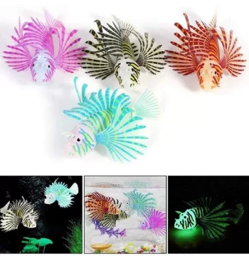 Luminous Animal Glow Luminous Aquarium Fake Fish Fish Lions