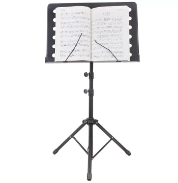 Versatile Music Stand for Small Bell Chimes, Hulusi, Yangqin, Flutes, and Guitars - Ideal for Home Use and Sheet Music Storage
