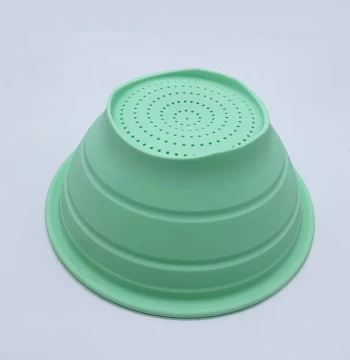 Folding Strainer Kitchen Drainer Storag Basket Clean Fruit