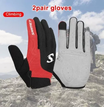 2pair Autum Climbing Gloves Touch Screen Waterproof