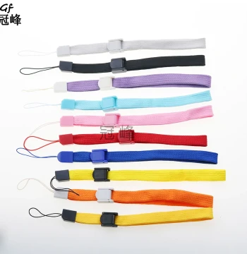 Wrist Strap with Anti-Slip Buckle for WIIU Controller, PSP, N3DS, WII, and PSV; Console Lanyard
