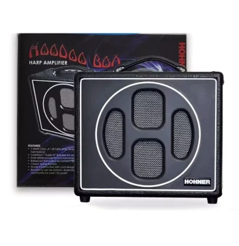 German HOHNER 10-Hole Blues Harmonica Dedicated Amplifier - Professional 3-Tube Sound System