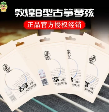 Dunhuang Professional Type-B Guzheng Strings, Full Set (1-21) or Single String, Universal Guzheng Strings