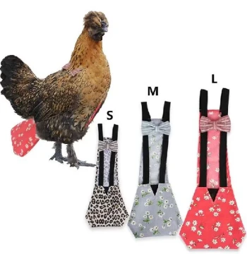 Pet Chicken Duck Diaper Washable Poultry Goose Clothes