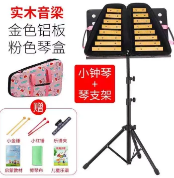 Premium Small Glockenspiel for Kindergarten, Dingdang x6 Model, Percussion Instrument for Grade 1 Students, 16 Keys