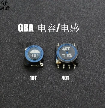 Repair Parts for GBA Game Console - LCD Connector, Capacitors, Inductors, Speaker, Volume Switch