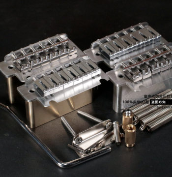 Guitarport Custom 510 Series American/Mexican Fender Two-Point Copper/Steel/Titanium Alloy Small Double/Single Tremolo Guitar Bridge