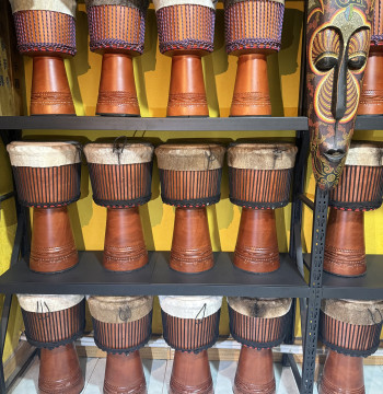 FS Feishou 10inch 12inch 13inch Professional High-End Stage Performance African Drum Djembe Hand Drum