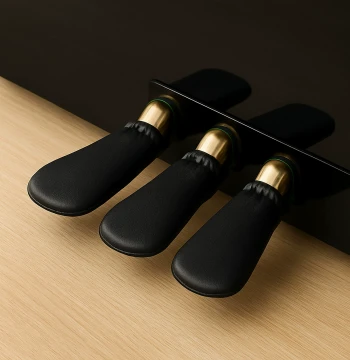 Universal Faux Leather Waterproof Pedal Covers for Pianos and Electric Pianos, Wear-Resistant Protective Caps