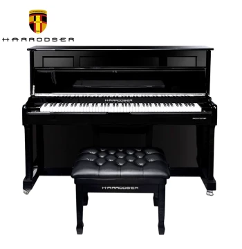German Harold X-5 Series Upright Piano (Model 125) - Fully Imported for Home, Teaching, and Professional Performance