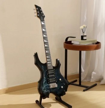 Beiduochen Electric Guitar Starter Kit, Professional ST Rock Package with Single-Coil/Humbucker Pickups, Amp Included for Beginners