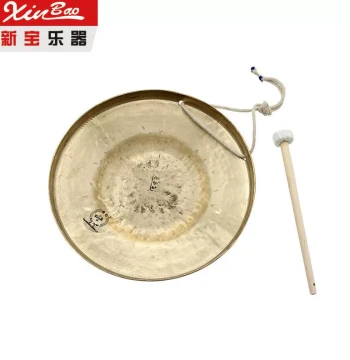 Selected New Bronze Gong Instruments, Martial Gong, Boyun Low Tiger Tone Gong, Large & Medium Tiger Tone Gongs
