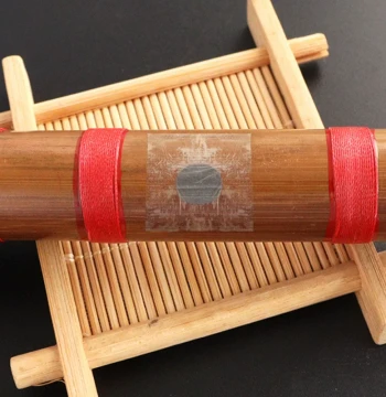 Flute Membrane A1pq801 with Adhesive Glue, Stage Performance Protection Accessory for Reed Bamboo Flutes, Ideal for Beginners
