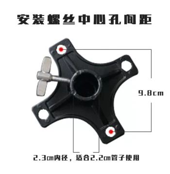 Drum Throne Top Connector Kit for Jazz Drums, Including Seat Base, Leg Mounts, Lifting Mechanism Parts, and Screws