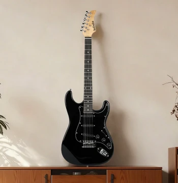 Beiduochen Electric Guitar Starter Kit for Beginners - Professional ST Rock Package with Single-Coil Pickups and Amplifier