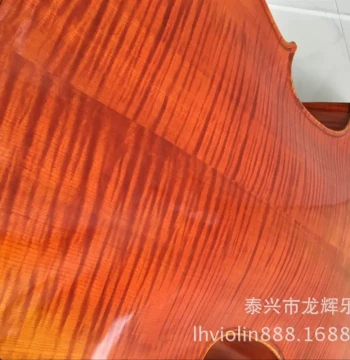 Performance-Grade Cello, Tiger-Stripe Grain, Pure Handcrafted, Superior Sound Quality