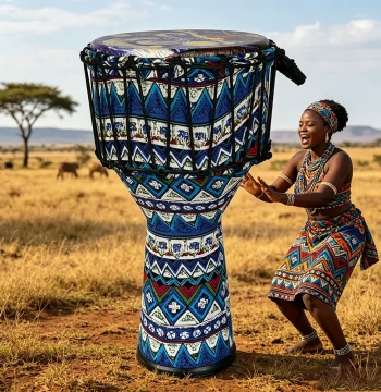 Xingcheng Standard African Drum, 10-inch and 12-inch Professional Hand Drum for Adults, 2026 New Model for Beginners