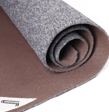 PDH Drum Rug - Large Non-Slip Silent Mat for Electronic and Acoustic Drum Kits with Shock-Absorbing Feet