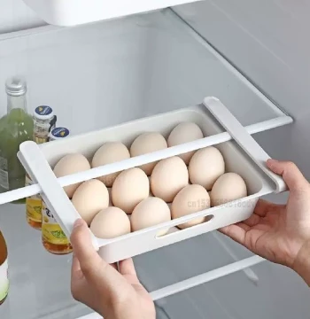 Kitchen Refrigerator Eggs Storage Box Eggs Holder Food