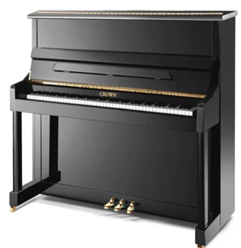 Grand Piano Black B Ebony Wood with Handle and Base – Specialized Piano Component