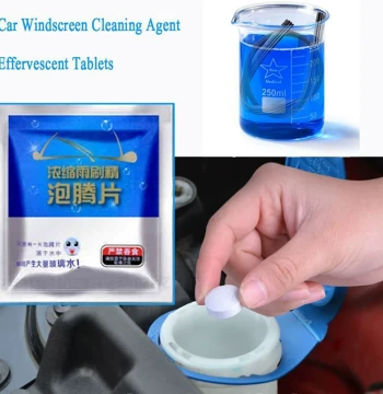 10pcs/set Auto Car Windshield Glass Wash Cleaning Concentrat