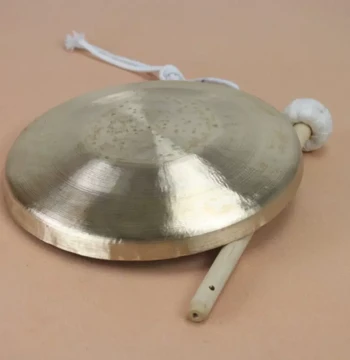 Hand-Forged Copper Gong with Mid-Low Tiger Tone, Processional Gong, Percussion Instrument, Resonant Bronze for Flood Control and Warning Systems