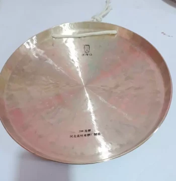 Luoshenxian 200 Su Gong 30cm Resonant Bronze Small Gong, Professional Opera Gong