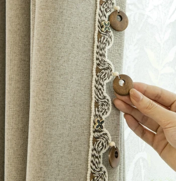 Vintage Lace Trim for Curtains - Mid-Century Modern 'Old Money' Style Home Decor Accessory (Model M-960)