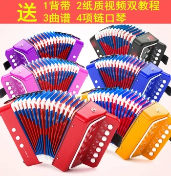 Tianyi Mini Accordion for Kids and Students - Professional Bayan Instrument for Beginners