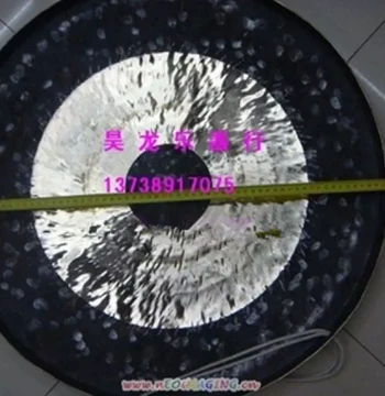 80cm Exquisite Bronze Gong for Processions and Wealth Ceremonies