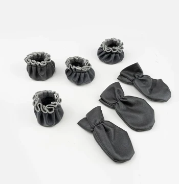 Universal Piano Pedal Covers, Thickened Non-Slip Piano Stool Leg Pads, Chair Leg Protectors, Decorative Dust Covers