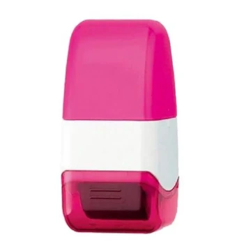 Mini Erase Roller Stamp Protect Privacy ID Self Inking Messy