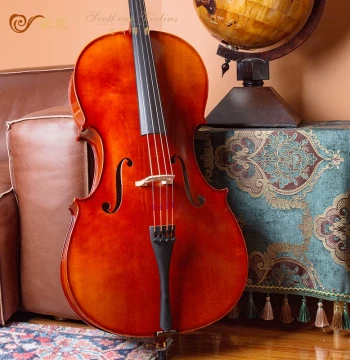[Entry Level] Cao's Cello Handcrafted Solid Wood Student Exam Specialized Cello STC-150