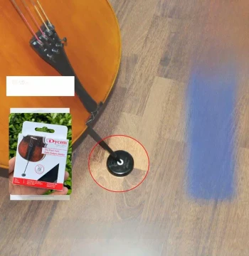 UK Imported Dickum Cello Anti-Slip Pad, Black Hole Suction Cup Stabilizer