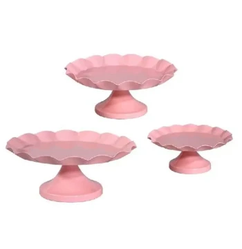 1 PC Round Cake Stand Metal Material Cakes Display Stand