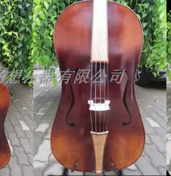 Wuqiang County Changxiang Musical Instruments - 5-String Medieval 4/4 Cello with Powerful Sound #10044