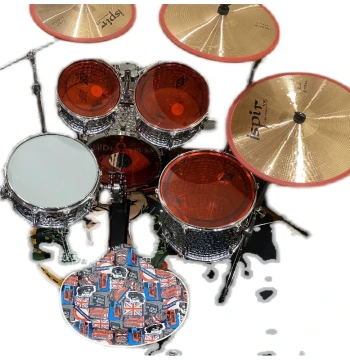 Drum Set, Jazz Drum Kit, Electronic Drums, Drum Throne, Drum Stool, Angled Surface, Drummer Stability