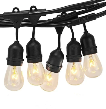 S14 Outdoor 5/10/15M String Light Commercial Grade Strand Ed
